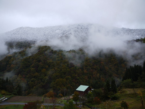 初雪　10/27